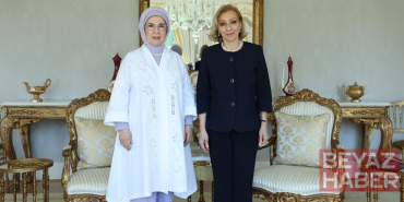 Emine Erdoğan, Lübnan Başbakanı'nın eşi Sahar Selam ile görüştü