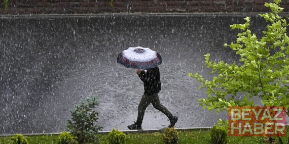 Meteorolojiden bazı iller için sağanak uyarısı