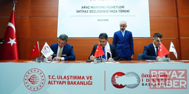 Turka yeni nesil araç muayene sistemi için imtiyaz sözleşmesi imzaladı