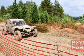 Türkiye Offroad Şampiyonası 4. Ayak Vezirköprü Yarışı'nın orman etabı yapıldı