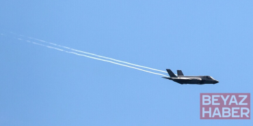 F-35 uçağının Beyaz Saray'a yakın bölgede bir süre havada beklediği anlar merak uyandırdı