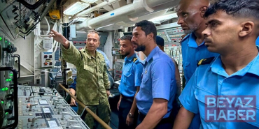 Libya Deniz Kuvvetleri personeline seyirde uygulamalı eğitimler verildi