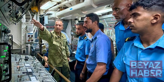Libya Deniz Kuvvetleri personeline seyirde uygulamalı eğitimler verildi