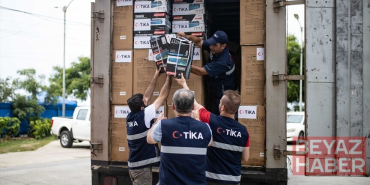 TİKA'dan depremin vurduğu Venezuela'ya 2 kamyon barınma ve temel yaşam malzemesi desteği