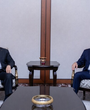 Bakan Fidan, Hamas Siyasi Büro Başkanı Hayye ve beraberindeki heyeti kabul etti