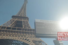 Paris'teki Eyfel Kulesi aşırı sıcaklar dolayısıyla kapılarını ziyarete erken kapatacak
