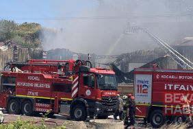 Kocaeli'de fabrikada yangın: 1 kişi öldü, 2 kişi yaralandı