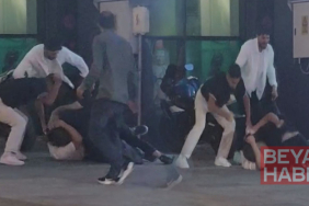 Arnavutköy'de gençlerin kavgası: Tekme ve yumruklar havada uçuştu!