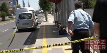 Durakta çanta paniği: Patlatılmak üzereyken sahibi koşarak geldi