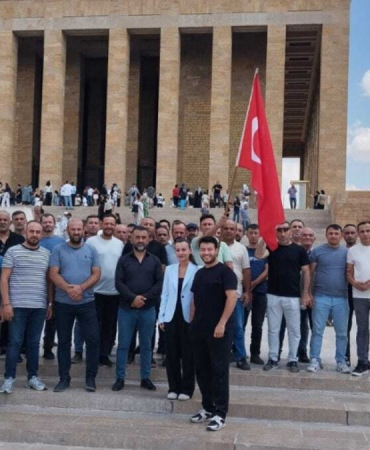 Madenci Anıtkabir’de