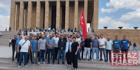 Madenci Anıtkabir’de