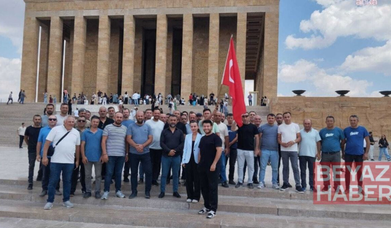 Madenci Anıtkabir’de