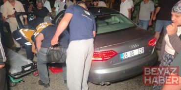 Kazaya karışmamak için manevra yapıp ağaca çarptı: 1 yaralı