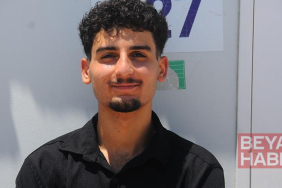 Depremzede Hasan, boş konteynerde hazırlandığı YKS