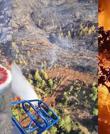 Susurluk’taki orman yangını 2’nci gününde