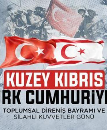 MSB, KKTC’nin Toplumsal Direniş ve Silahlı Kuvvetler Günü