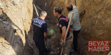 Altyapı çalışmasında göçük altında kalan işçi öldü