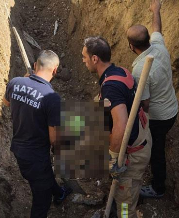 Altyapı çalışmasında göçük altında kalan işçi öldü