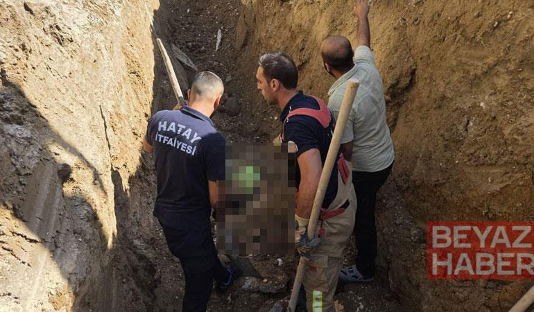 Altyapı çalışmasında göçük altında kalan işçi öldü