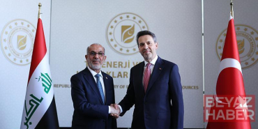 Bakan Bayraktar, Irak Petrol Bakanı Hüdeyir ile görüştü
