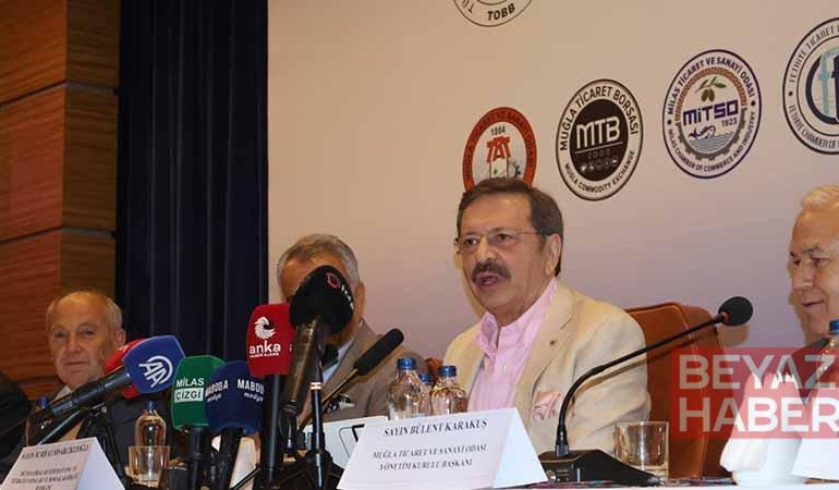 TOBB Başkanı Hisarcıklıoğlu: Sırt sırta, gönül gönüle zor günleri aşacağız