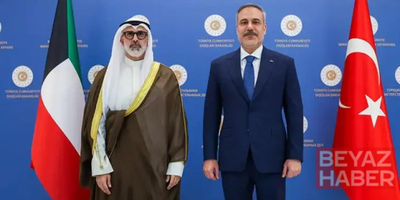 Bakan Fidan, Kuveytli mevkidaşı Al-Sabah ile görüştü