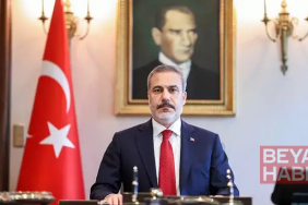 Bakan Fidan, Kuzey Makedonya Türk Demokratik Partisi Genel Başkanı Zeynula ile görüştü