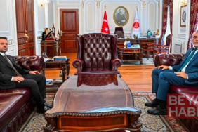 Bakan Gürlek, Bakan Işıkhan ile bir araya geldi