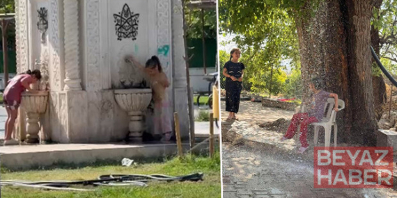 Hava sıcaklığı 40 dereceyi aştı: 'Bir an önce akşam olmasını istiyoruz'