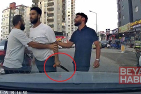 Trafikte tartıştığı sürücüyü darbedip, testereyle saldırmaya çalıştı