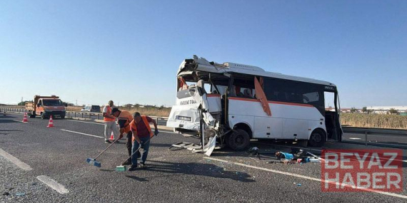 Tekirdağ’da 4 araç zincirleme kazaya karıştı; 29 yaralı
