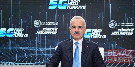 Bakan Uraloğlu: 5G abone sayısı 4 ayda 44,5 milyona ulaştı