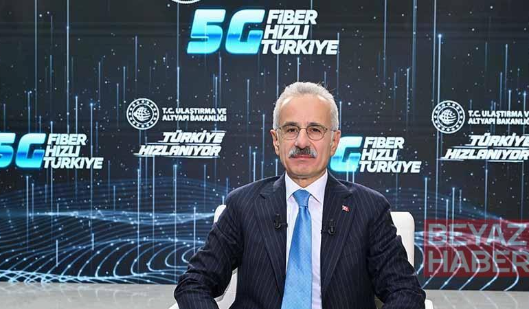 Bakan Uraloğlu: 5G abone sayısı 4 ayda 44,5 milyona ulaştı