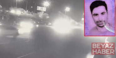 Otomobilin çarptığı yaya öldü; o anlar kamerada