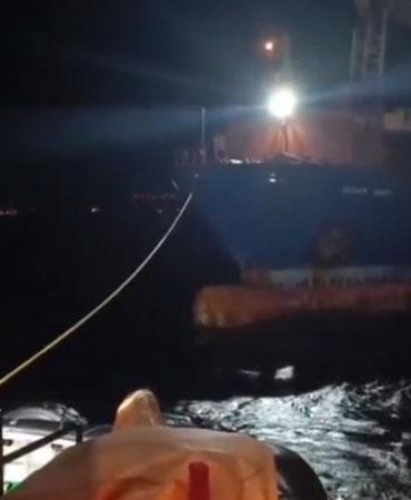 Çanakkale Boğazı’nda gemi arızası