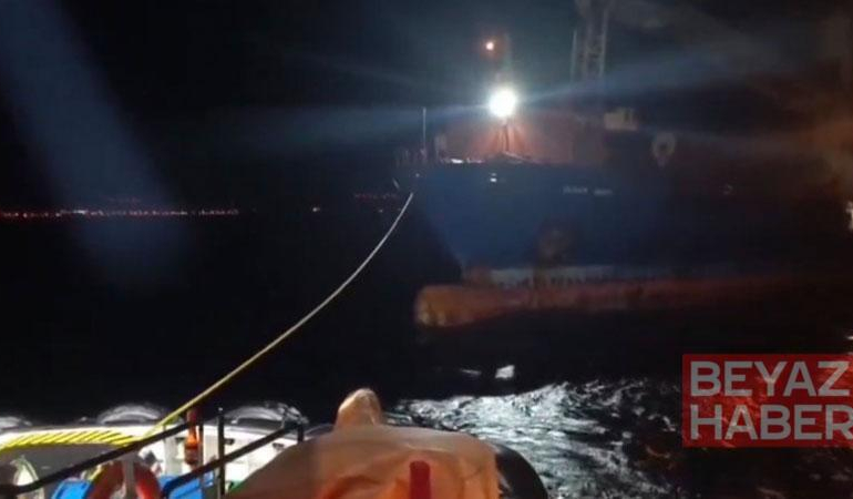 Çanakkale Boğazı’nda gemi arızası