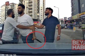 Trafikte tartıştığı sürücüyü darbedip, testereyle saldırmaya çalışan şüpheli tutuklandı