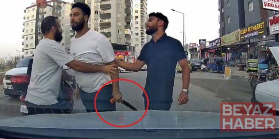 Trafikte tartıştığı sürücüyü darbedip, testereyle saldırmaya çalışan şüpheli tutuklandı
