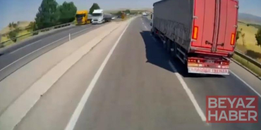 Freni boşalan TIR