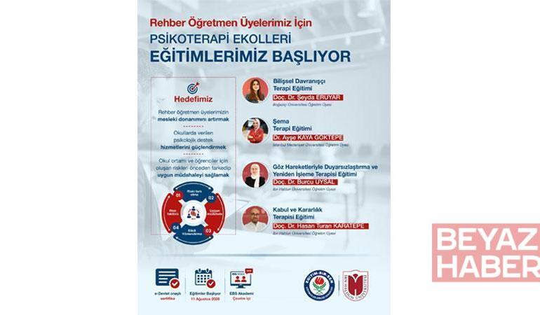 Eğitim-Bir-Sen, rehber öğretmenler için ‘Psikoterapi Ekolleri