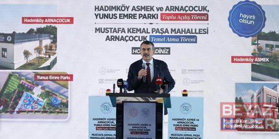 Bakan Tekin: Kim eğitim kurumu yapmak istiyorsa anayasal olarak bizimle birlikte çalışmak zorundadır