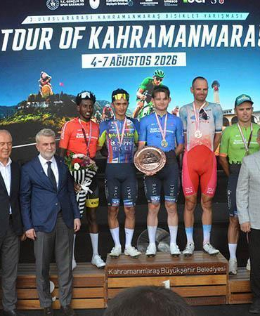 Tour Of Kahramanmaraş’ın şampiyonu Ukraynalı Kyrylo Tsarenko oldu
