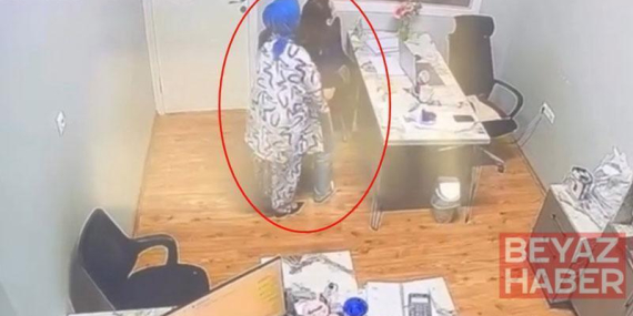 Nefes borusuna şeker kaçan kadın, Heimlich manevrasıyla kurtarıldı; o anlar kamerada