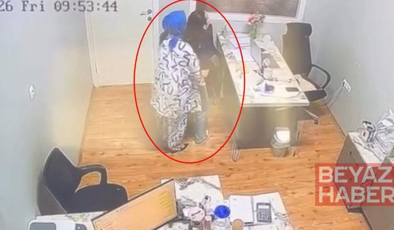 Nefes borusuna şeker kaçan kadın, Heimlich manevrasıyla kurtarıldı; o anlar kamerada