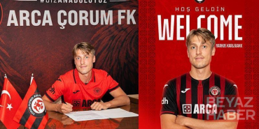 Arca Çorum FK, Norveçli orta saha oyuncusu Markus Karlsbakk’ı kadrosuna kattı