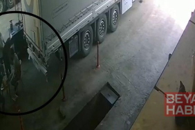 Nefes borusuna lokma tatlısı kaçan işçi, Heimlich manevrasıyla kurtarıldı; o anlar kamerada
