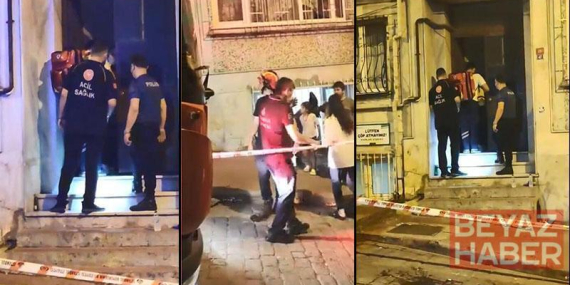 Beyoğlu’nda vatandaşların kötü koku ihbarı yaptığı evde ceset bulundu