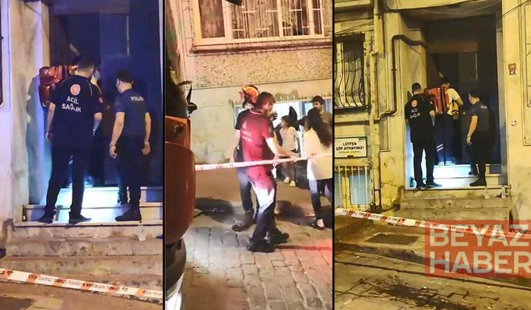 Beyoğlu’nda vatandaşların kötü koku ihbarı yaptığı evde ceset bulundu