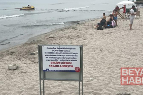 Avcılar’daki Ambarlı sahilinde denize girmek yasaklandı