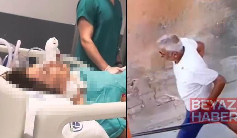 Tehdit edip, kefen gönderdiği eski eşini 8 yerinden bıçakladı